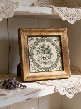 Equestrian Toile Wall Art